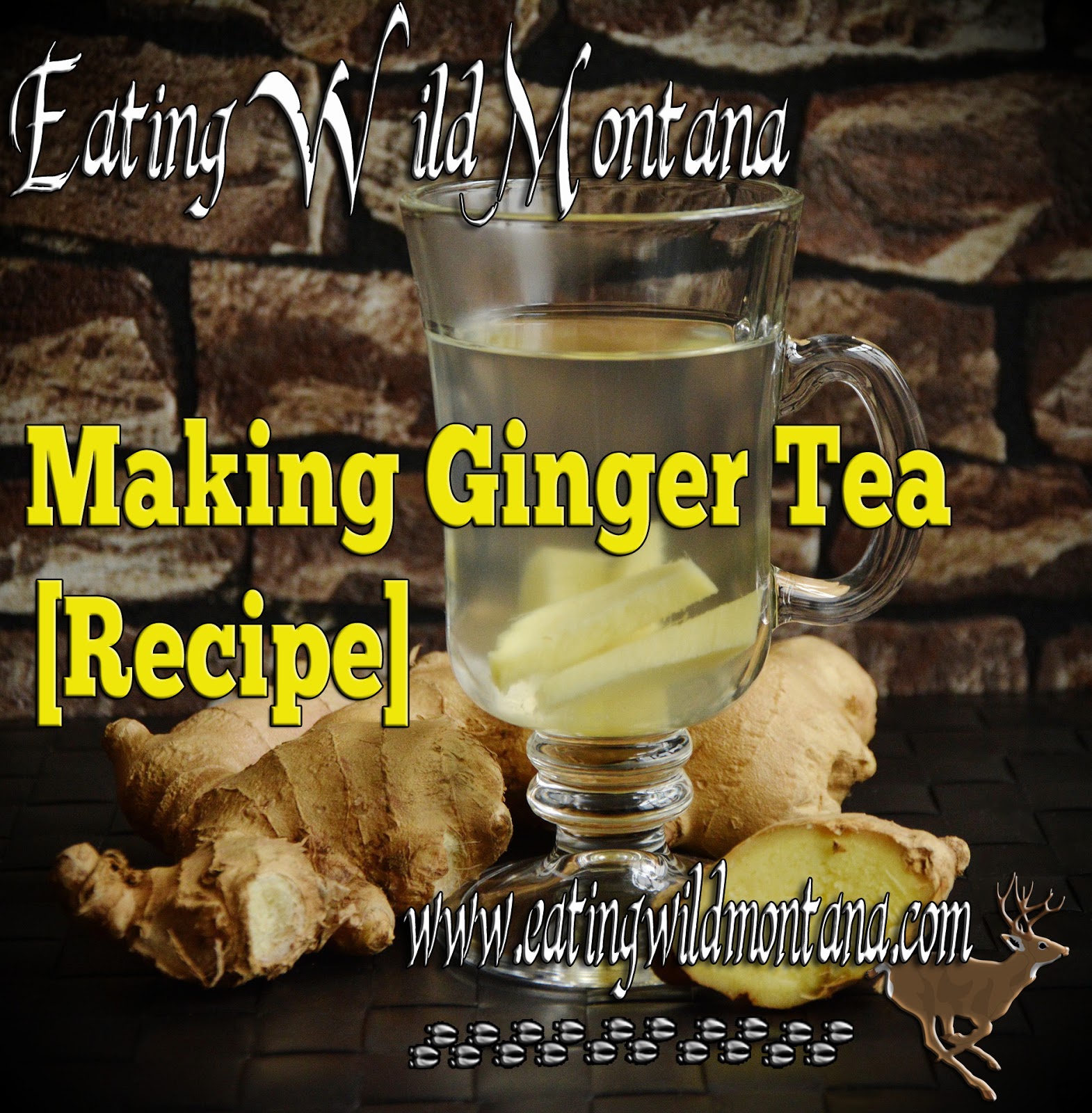 Making Ginger Tea [Recipe] Eating Wild Montana