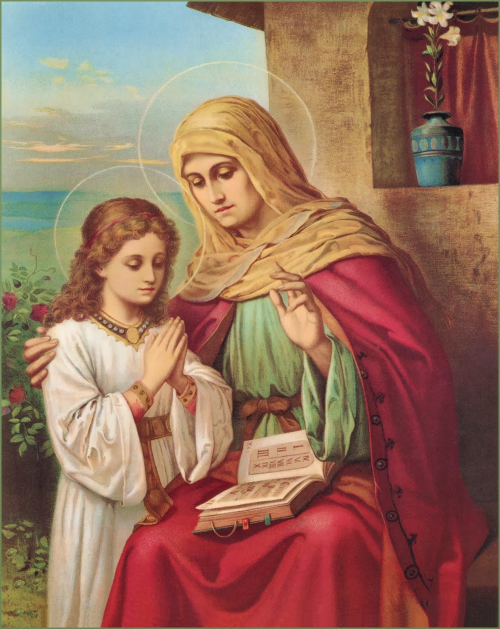 как звали бабушку христа. бабушка пушкина наталья. икона мария иосиф и иисус. сесилия хименес фреска. иисус христос дева мария и иосиф.