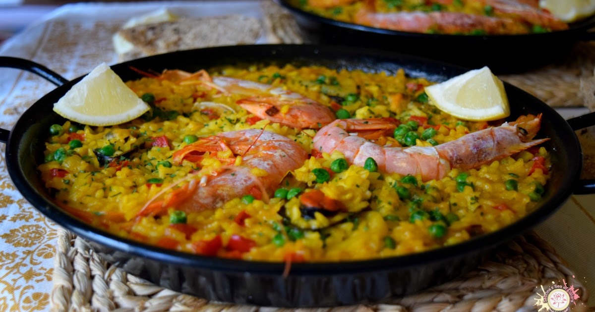 Paella marinera rápida Sabrina´s Sea of Colors