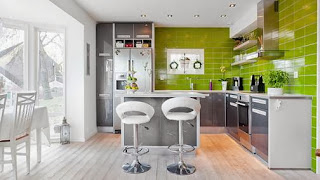 Cocinas de color verde Cocina color verde