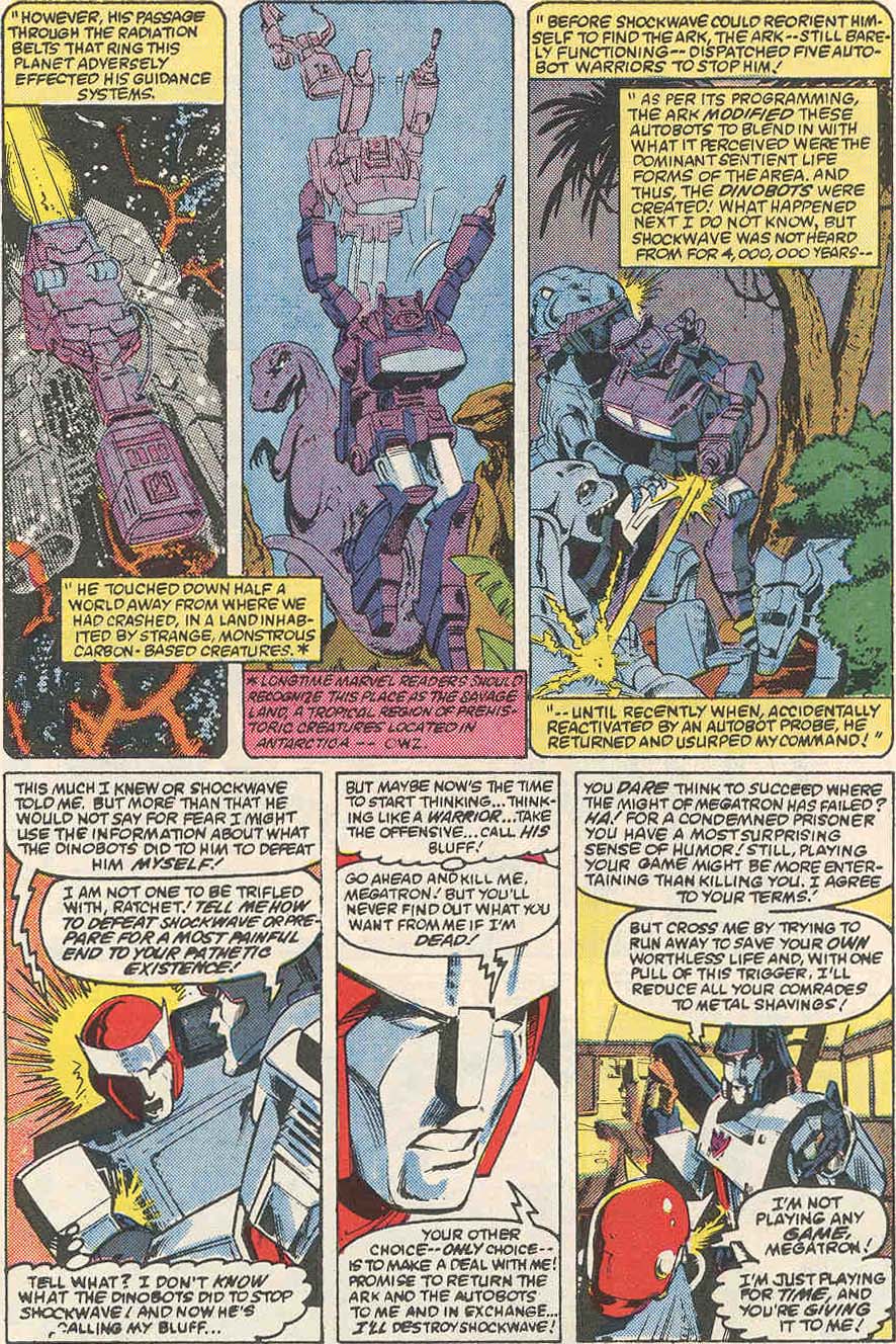 Read online The Transformers (1984) comic -  Issue #7 - 23