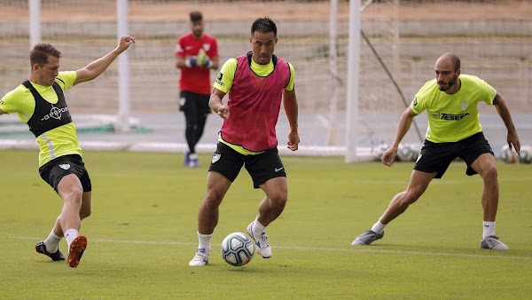 Málaga, hoy entrenamiento y rueda de prensa de Víctor Sánchez