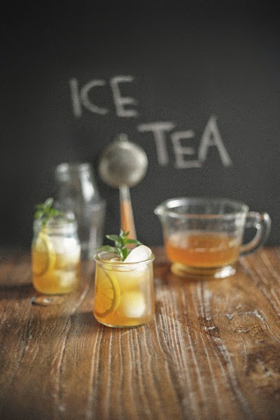 Geschichten aus dem Küchenschrank: Ice Tea - mit Alpenkräuter