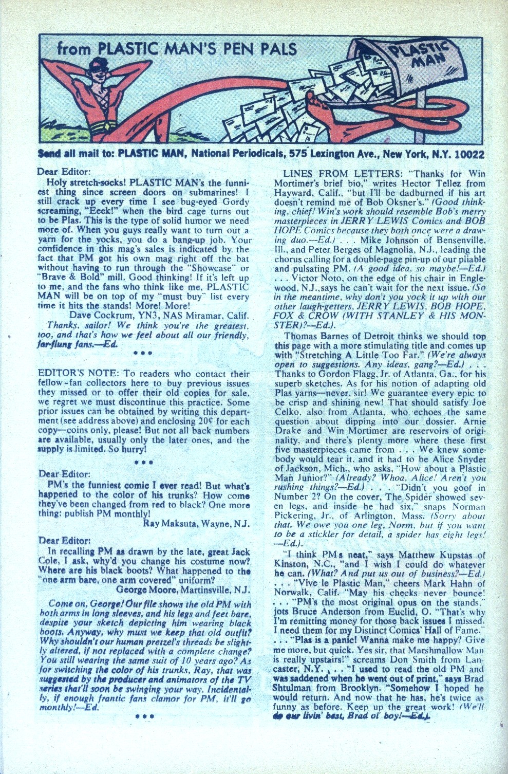 Read online Plastic Man (1966) comic -  Issue #5 - 12