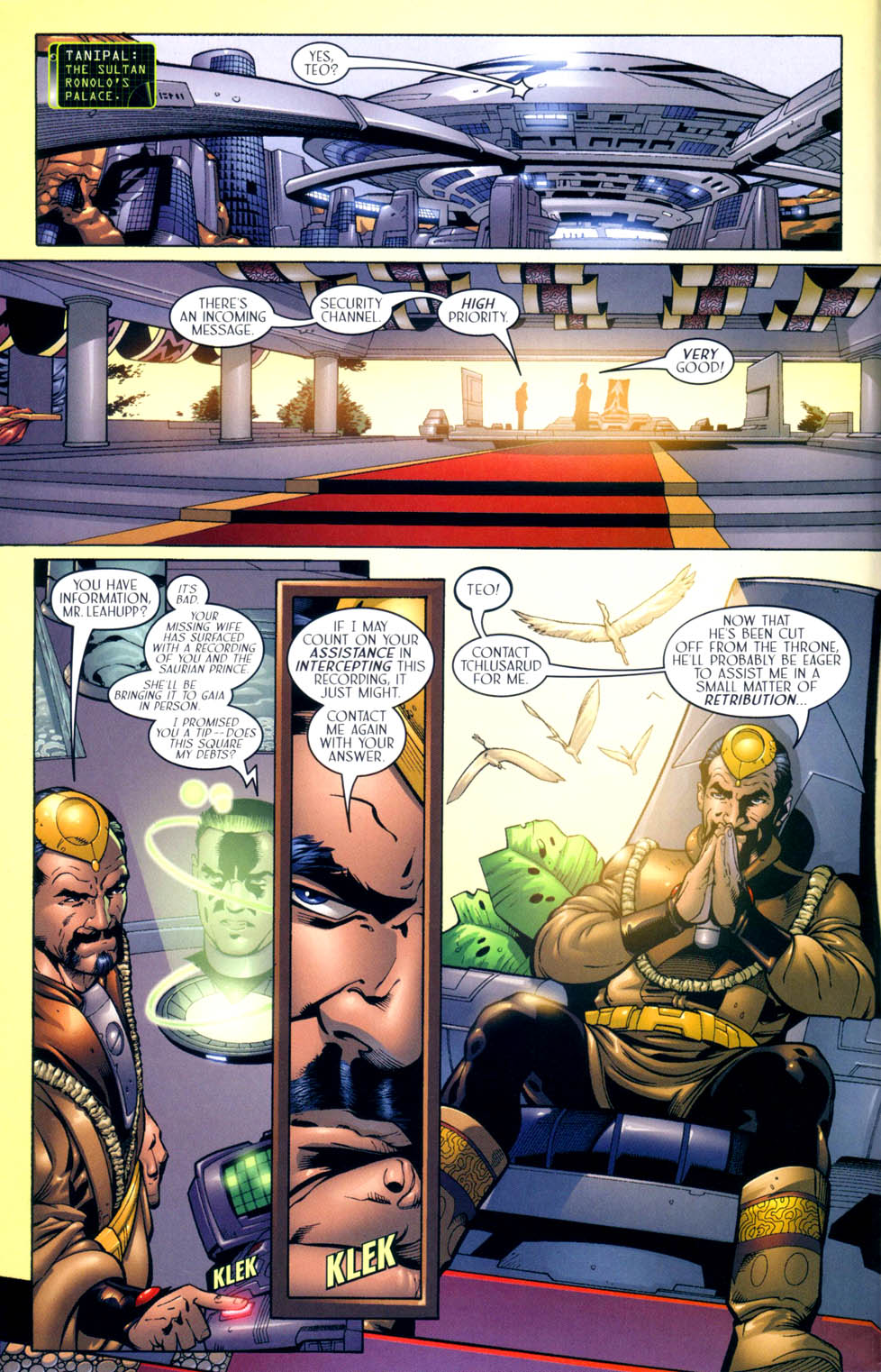 Read online Sigil (2000) comic - Issue #10 - 11