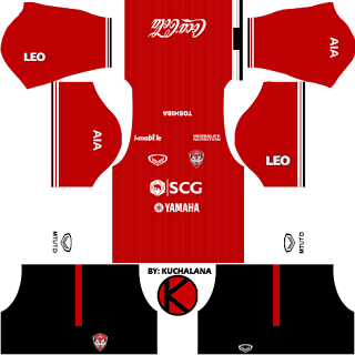 Muangthong United Kits 2017 | Dream League Soccer
