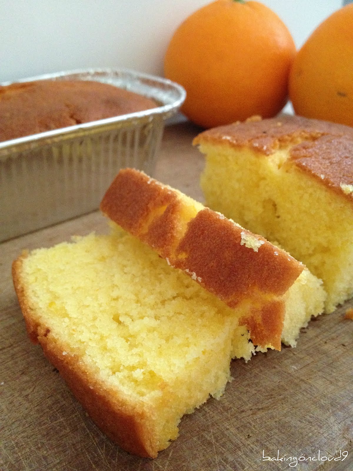 Baking on Cloud 9: Orange butter cake