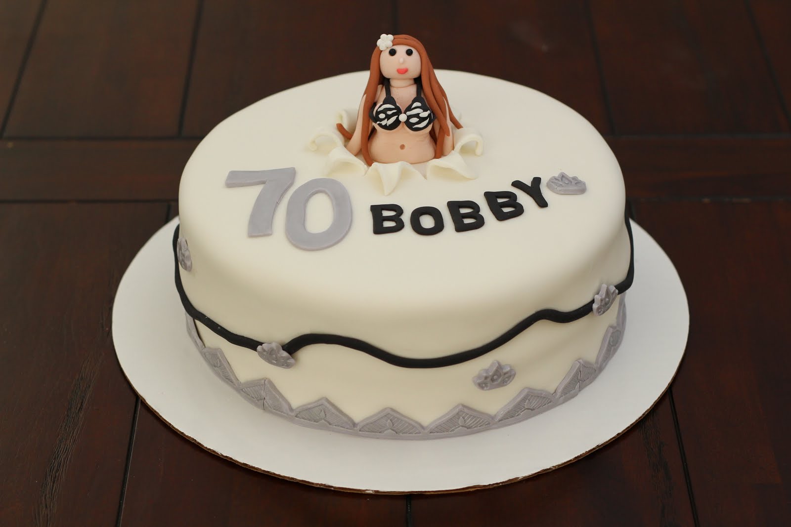 Louis Vuitton theme birthday cake #bbkakes #cake #birthday…
