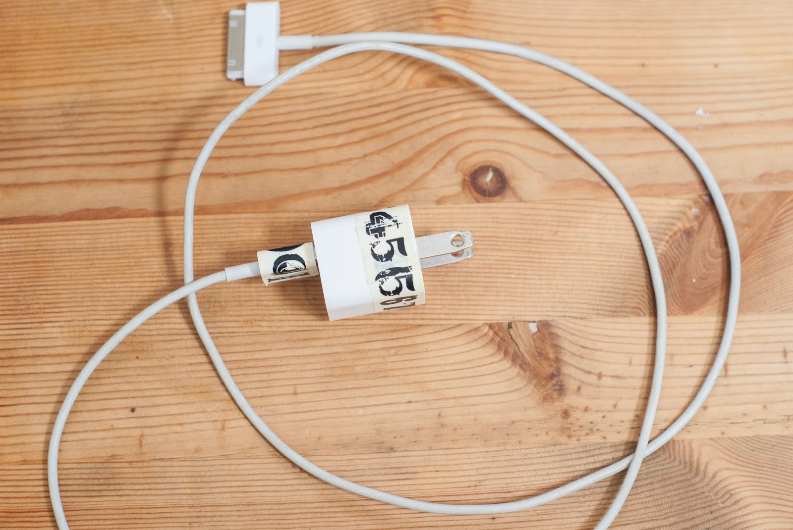 These Ripples and Waves DIY Personalized Phone Charger