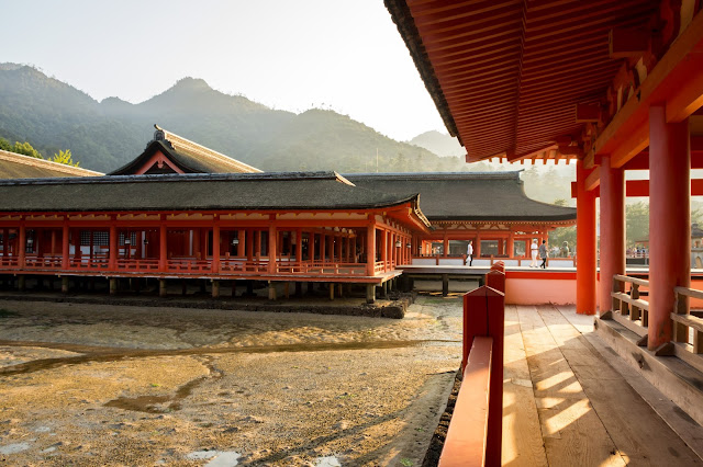 Japonsko, cestování, Hirošima, Japan, Hiroshima, Miayjima, vodní brána, brána na vodě, Torii, Itsukushima, 