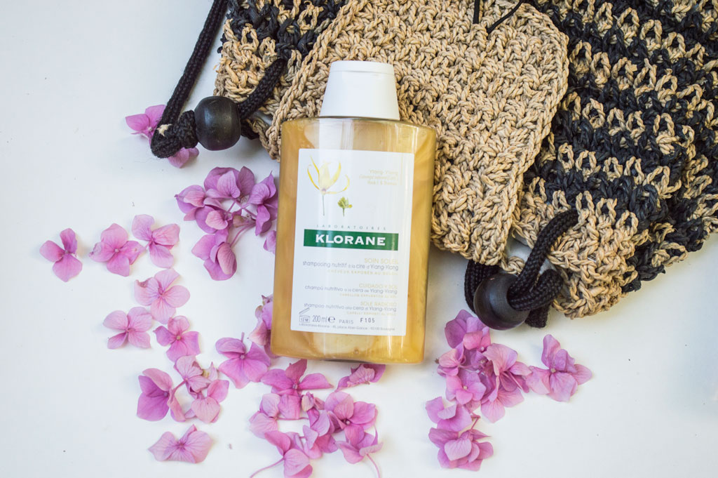 Línea Ylang Ylang Shampoo, Acondicionador y Spray de Klorane Cabellos C