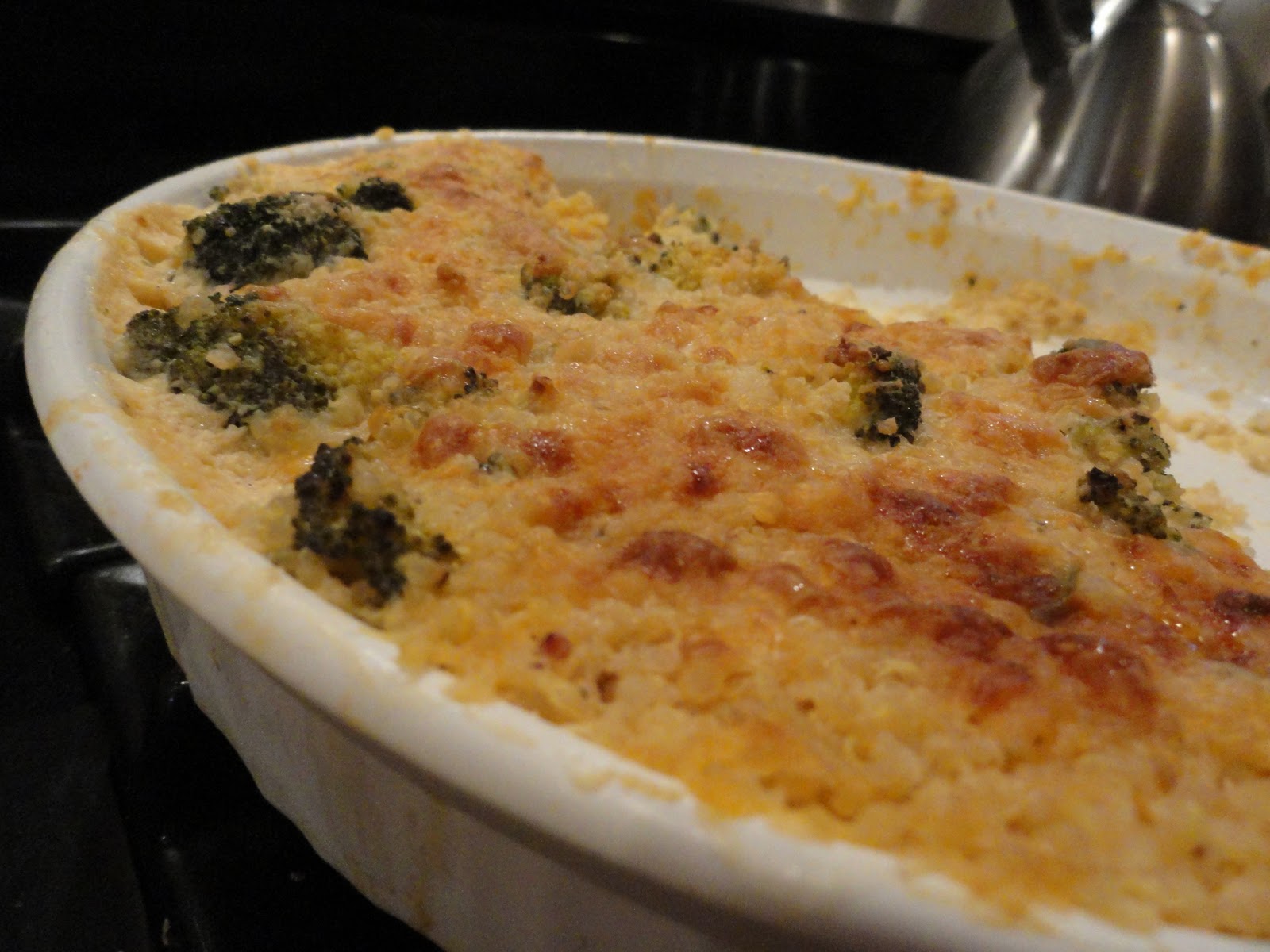 the nurtured brood: Broccoli-Quinoa Bake