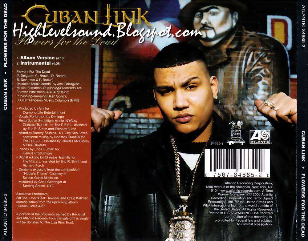 highest level of music Cuban Link Flowers For The Dead(CDS)2000hlm