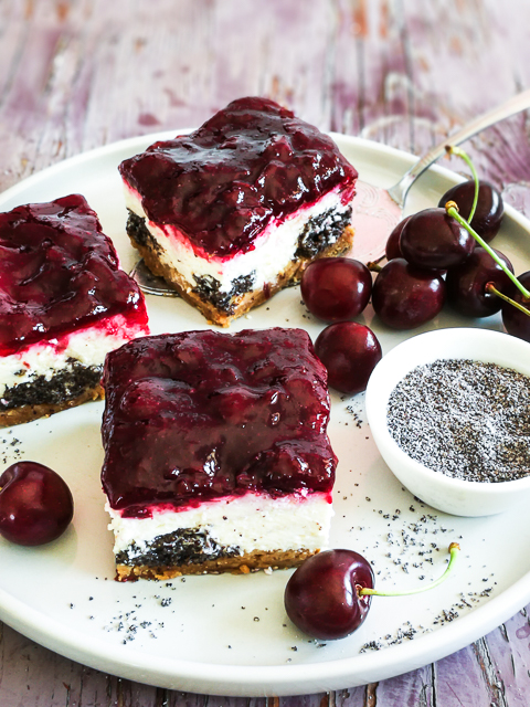 Kirsch Mohn Quark Kuchen Vom Blech Meine Kuechenschlacht