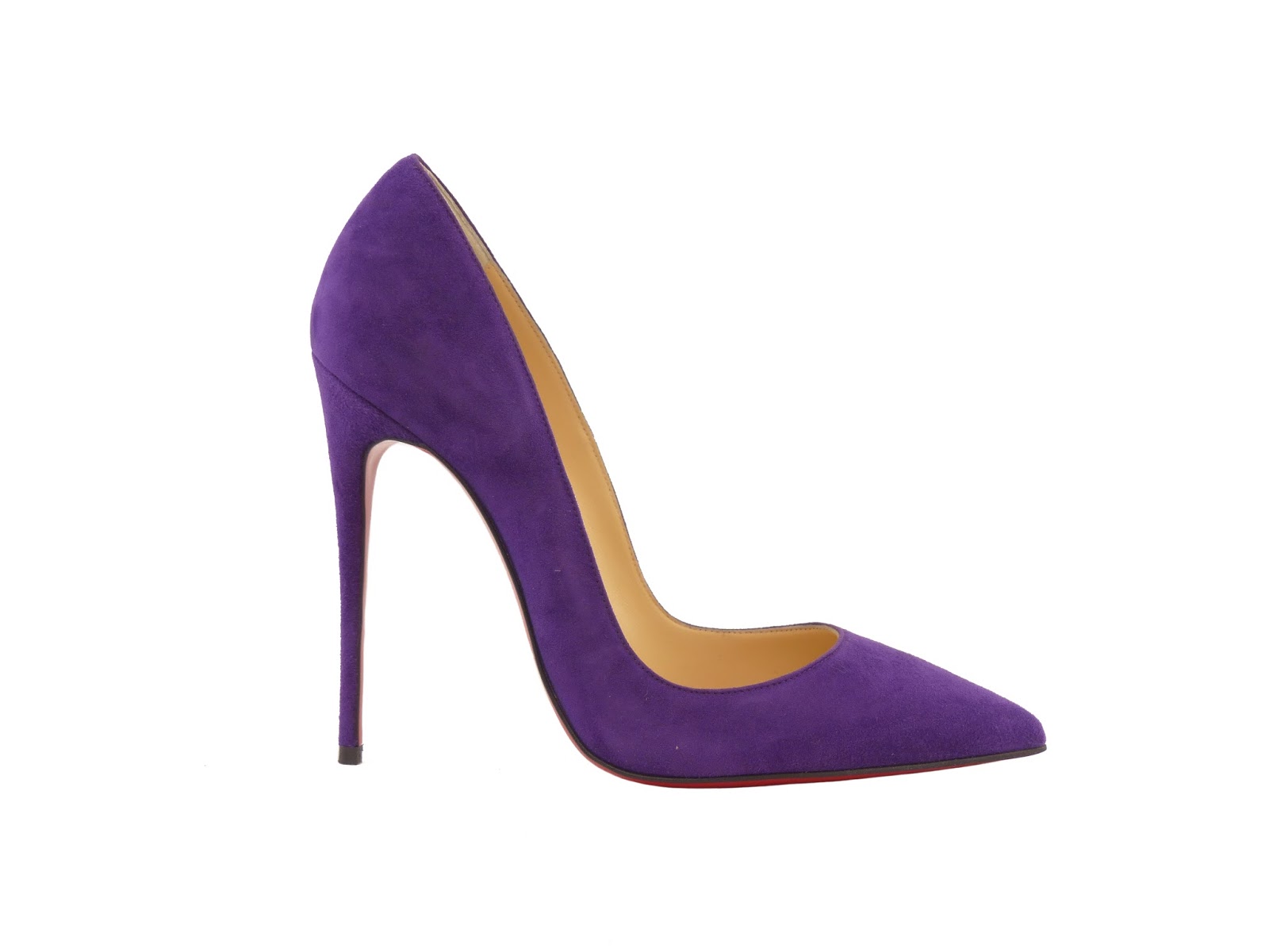Reed Fashion Blog: CHRISTIAN LOUBOUTIN SO KATE VIOLET SUEDE