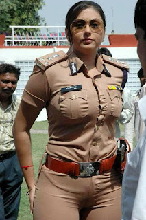 Hot Namitha in Police Dress