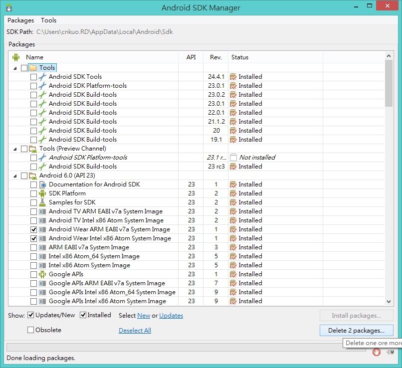 卡卡米的記憶體 解決 Cannot reload AVD list cvcenumerationvalid Value