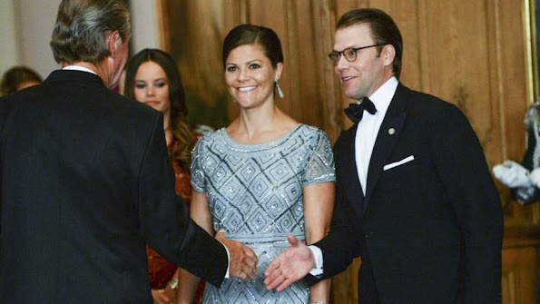 King Carl Gustaf and Queen Silvia, Crown Princess Victoria and Prince Daniel, Prince Carl Phillip and Princess Sofia
