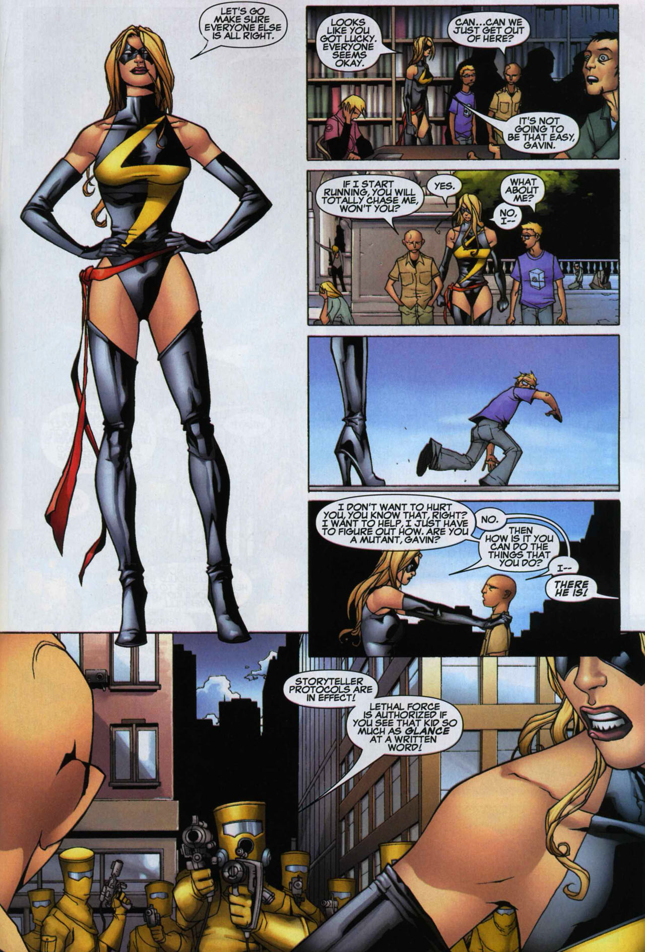 Read online Ms. Marvel (2006) comic -  Issue # _TPB 1 - 20