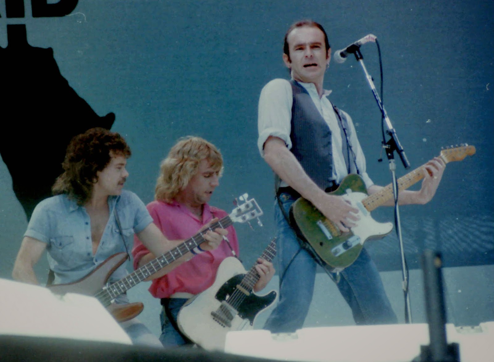 Seizoensgebonden Status Quo Live Aid Wembley stadium London England