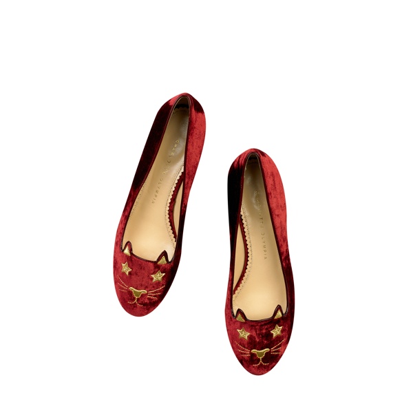 Superstar Kitty - Charlotte Olympia 'Kitty & Co' Cat Flats Collection