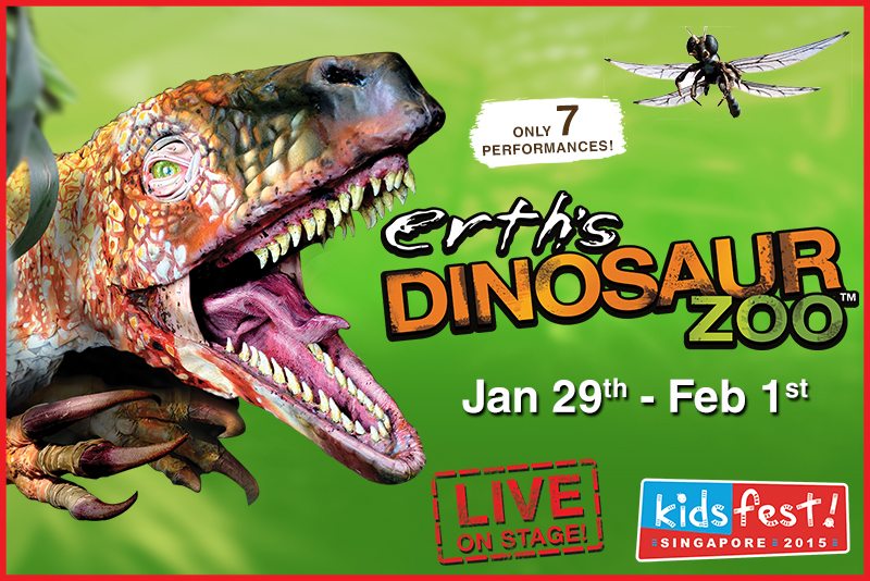KidsFest 2015 :  Erth's Dinosaur Zoo