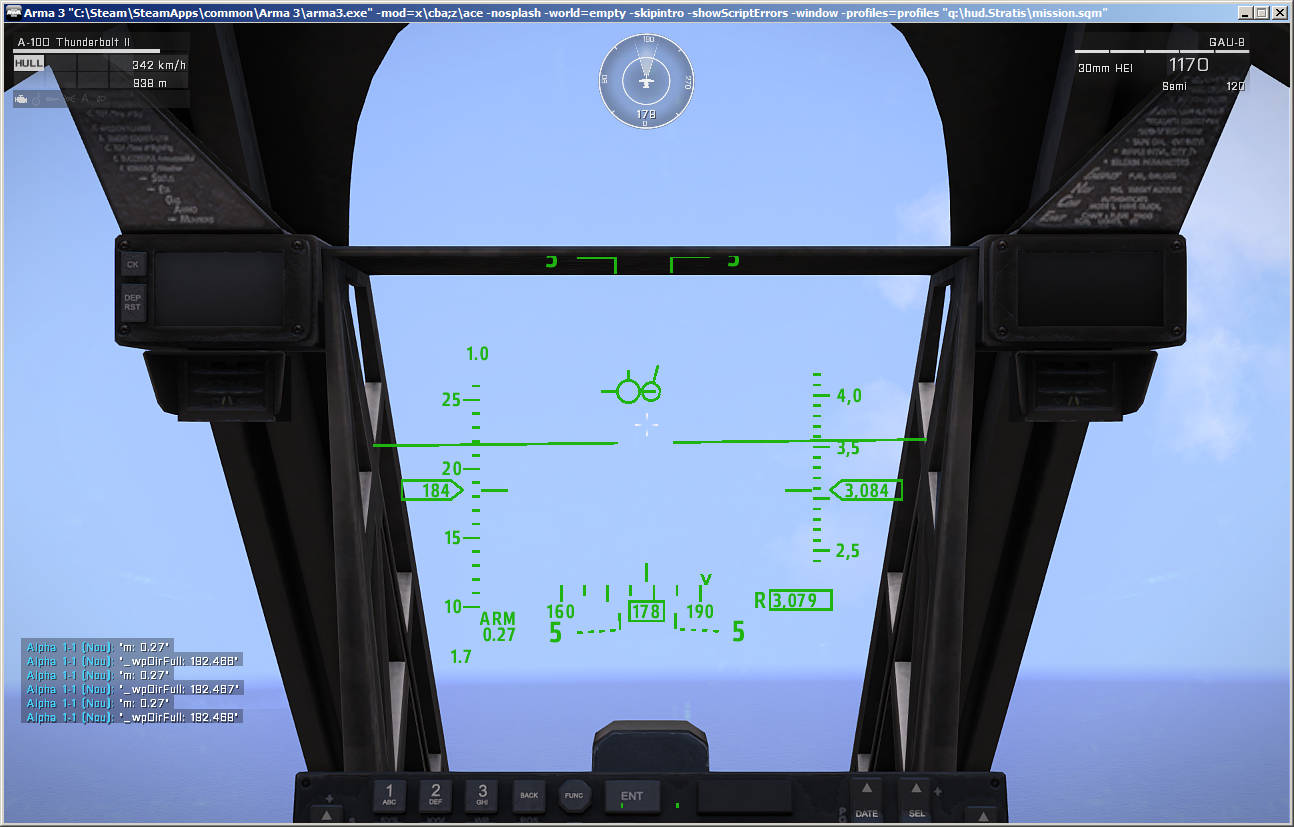 Arma 3 のリアリズム強化の ACE3 MOD で新 HUD を作業中 弱者の日記^^ Arma 3 MODとアドオン紹介