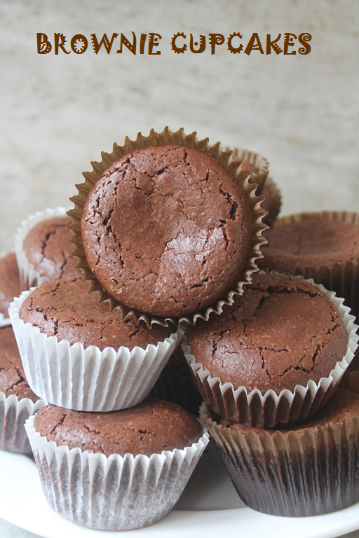 Brownie Cupcakes Recipe - Yummy Tummy