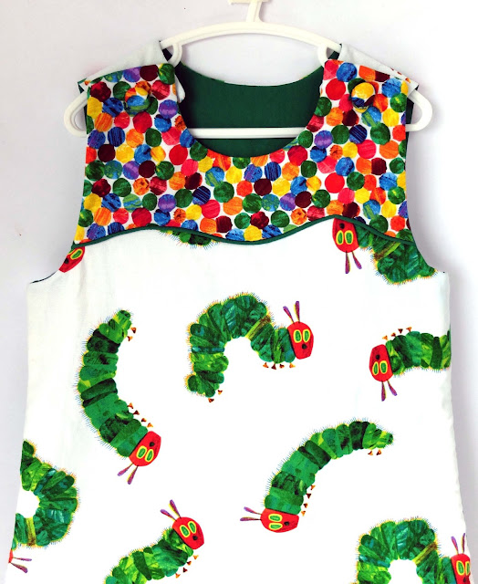 The very hungry caterpillar baby sleeping bag The DIY Fox