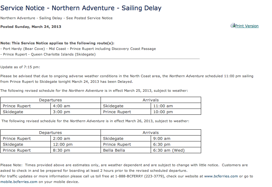 North Coast Review: Adverse Weather results in Northern Adventure North Coast Review: Adverse Weather results in Northern Adventure