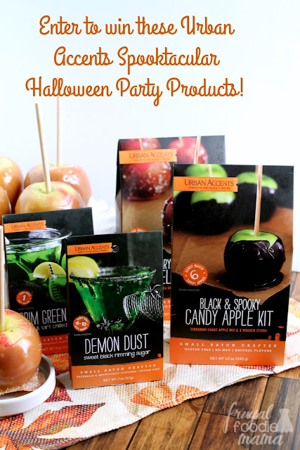 Get entered to win an Urban Accents Spooktacular Halloween Party prize pack! Hurry- ends 10/23/15!