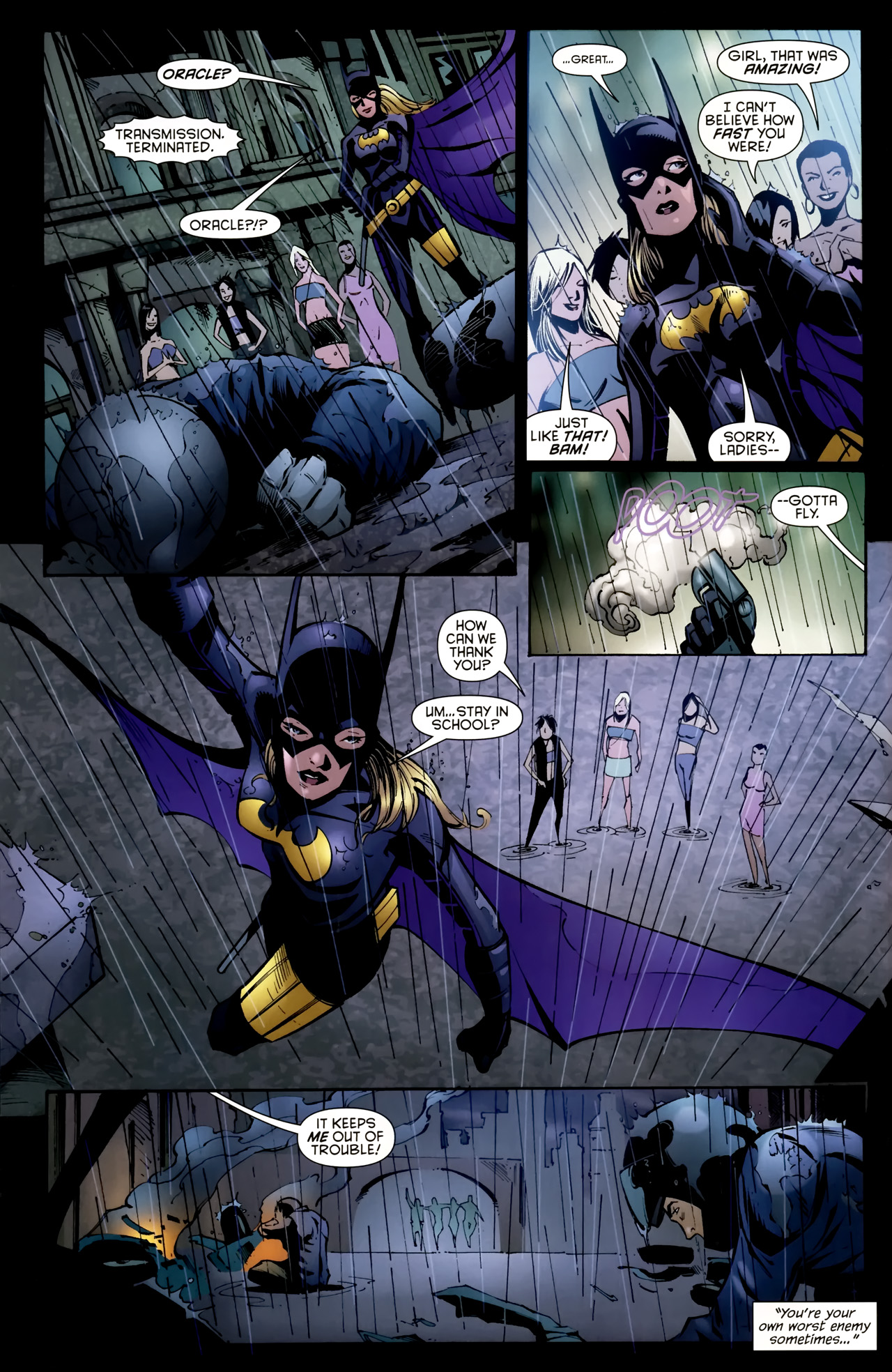 Read online Batgirl (2009) comic -  Issue #10 - 8