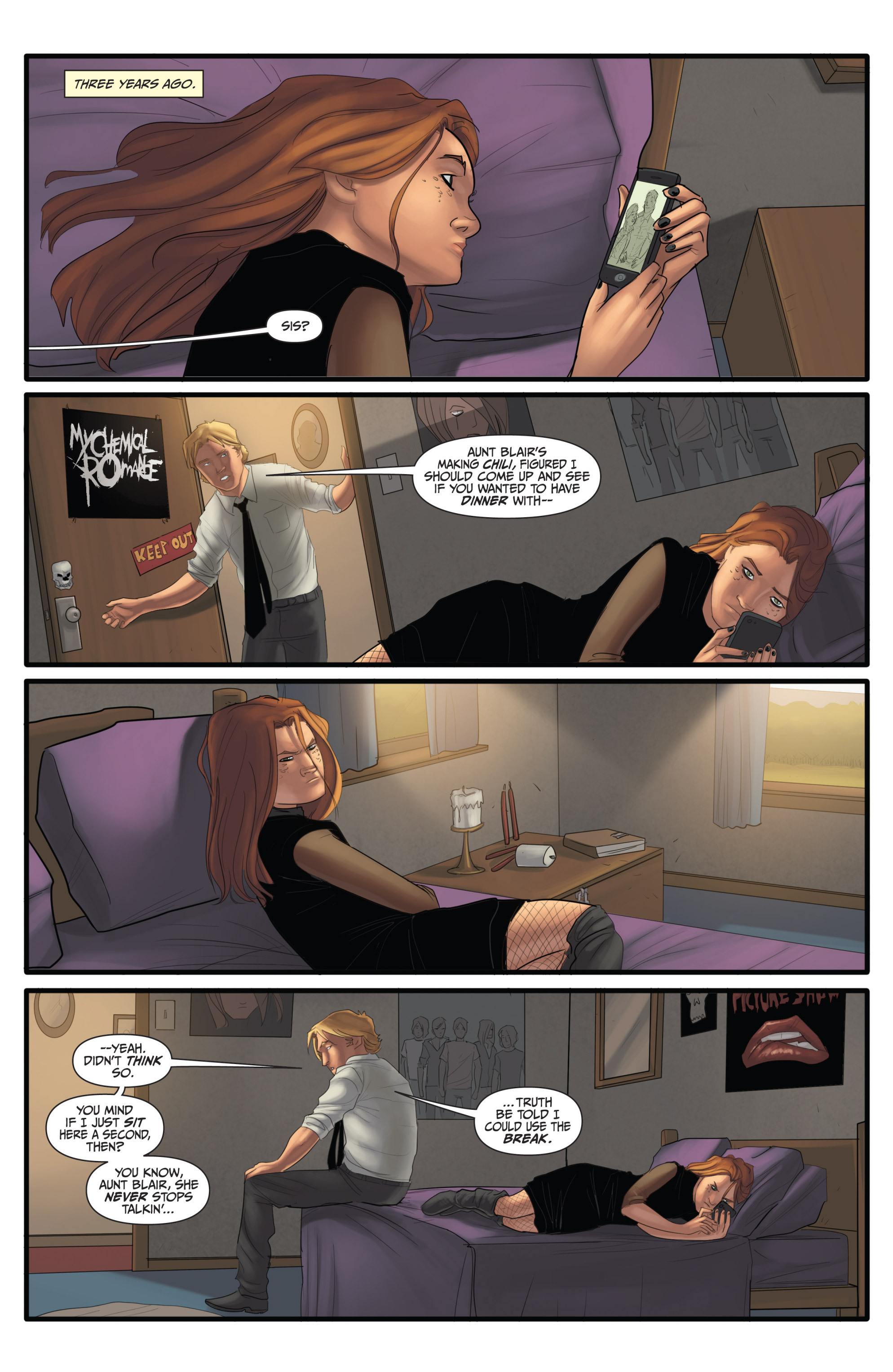 Read online Morning Glories comic -  Issue #34 - 12