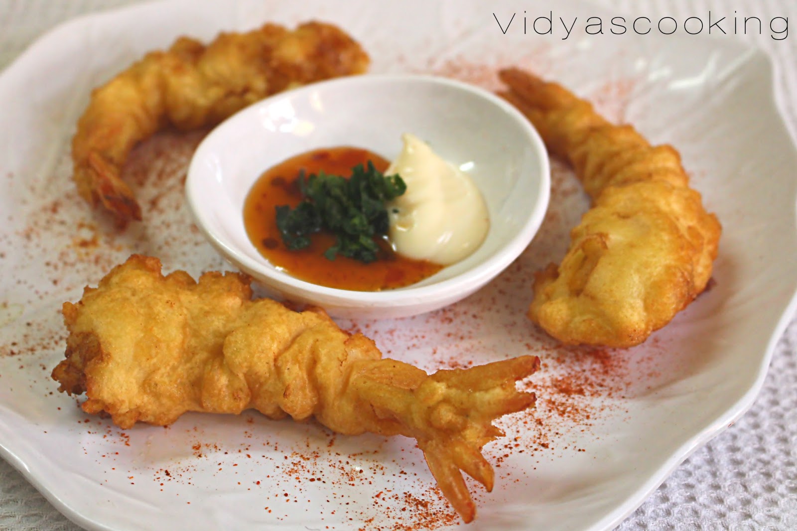 Golden Fried Prawns Taste of Home