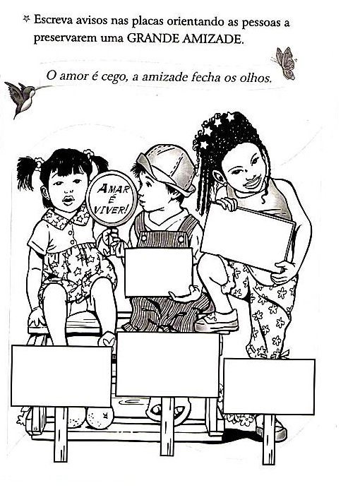 Atividades Educativas: Atividade de Ensino Religioso - Amizade