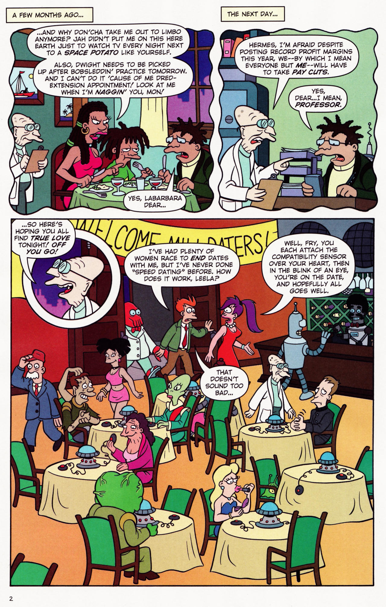 Read online Futurama Comics comic -  Issue #34 - 3
