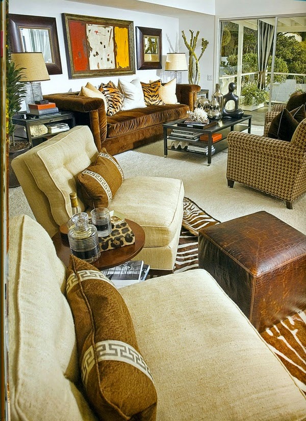 Decor inspired by African themes