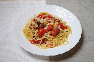 Spaghetti olio pomodoro