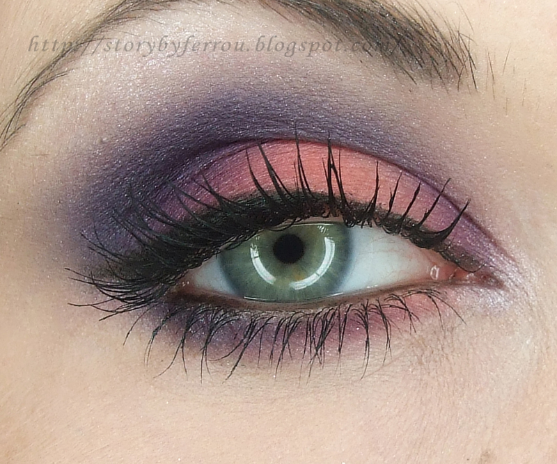 Ferrou Makeup Blog: makijaż, kosmetyki: Purple, Peach ...