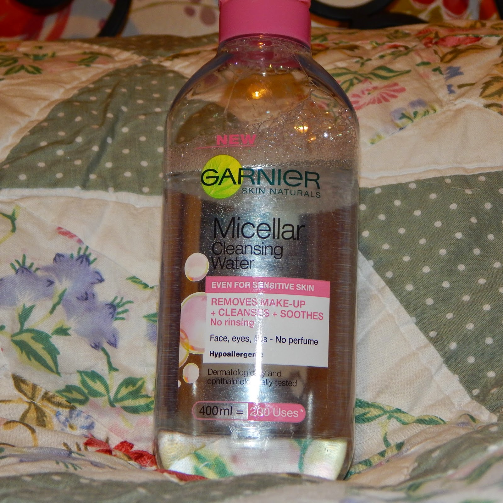 Sense Of Beauty Garnier Micellar Cleansing Water Review