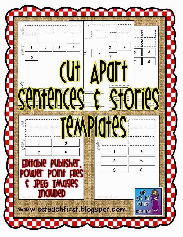 clip-art-by-carrie-teaching-first-cut-apart-sentences-and-stories-templates