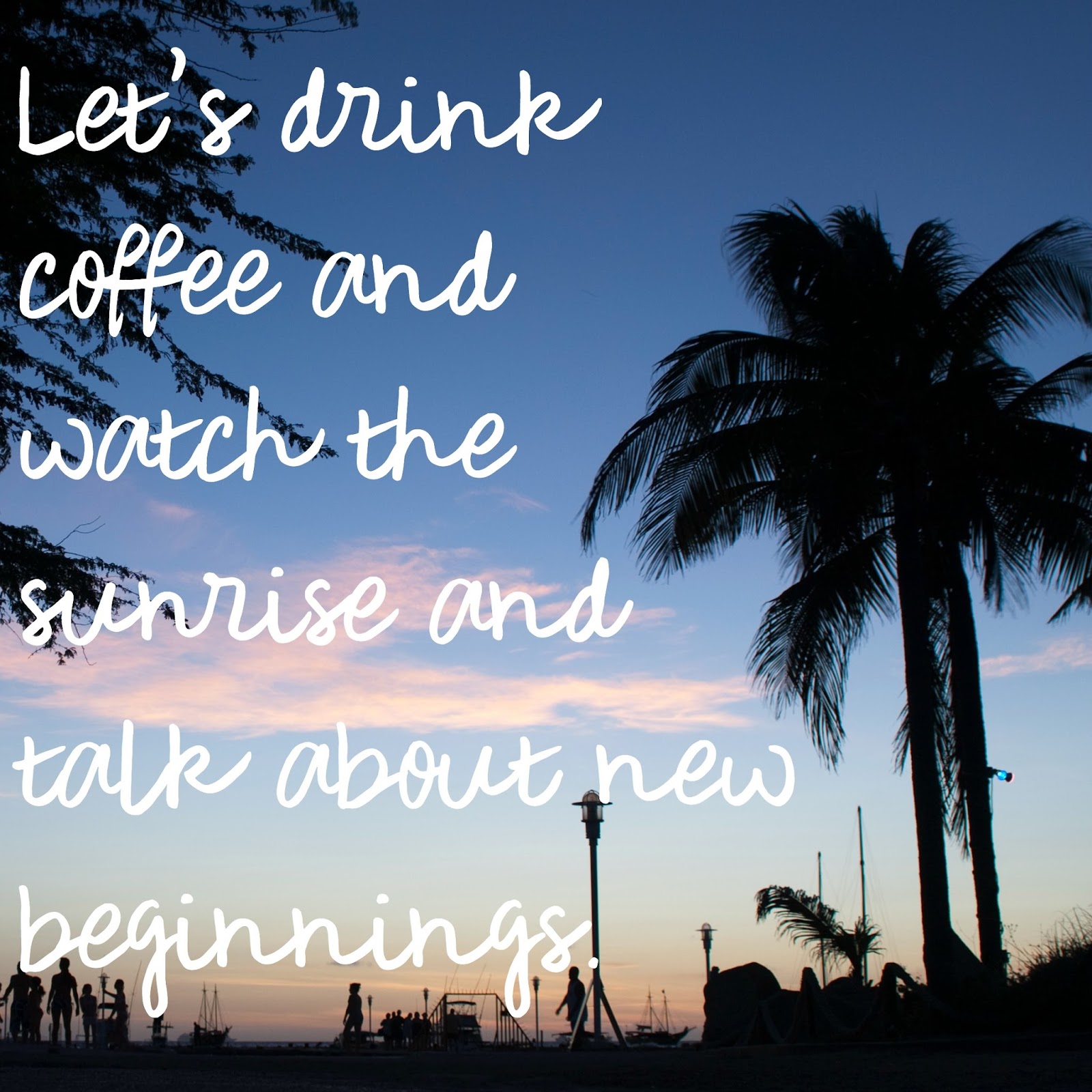 Let's Have Coffee. The Girl Who Loved to Write