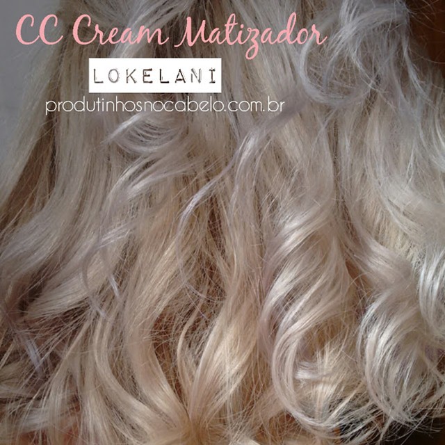 CC Cream Matizador para cabelos