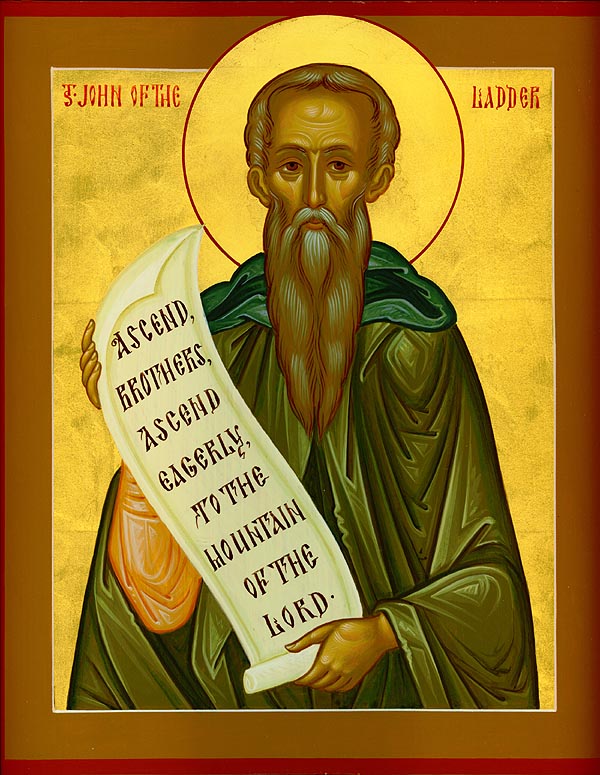 For He is Good and Loves Mankind: St. John Climacus