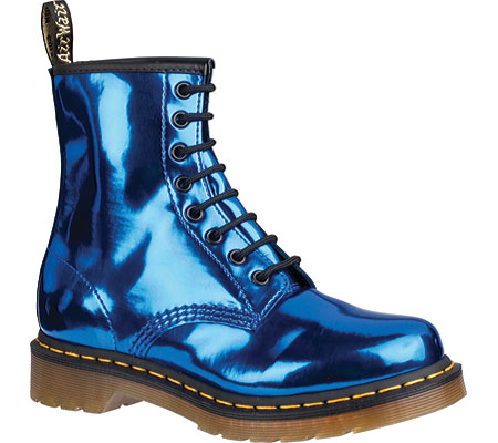 electric blue dr martens