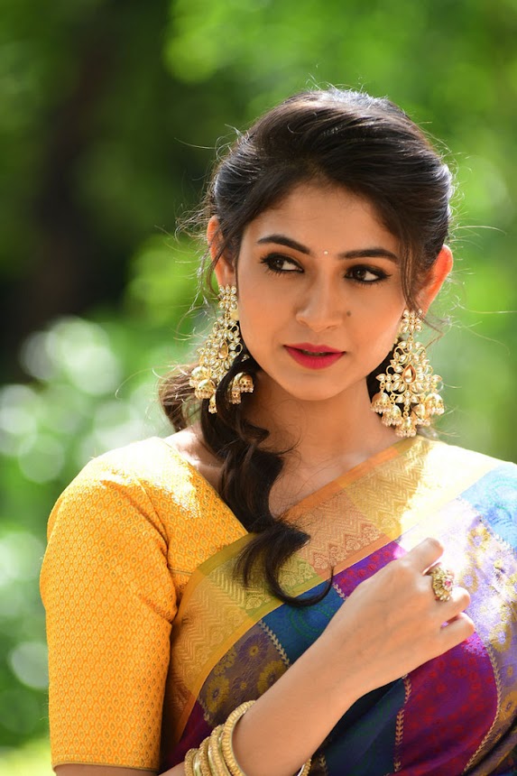 Shivangi at Aswamedham Song Launch