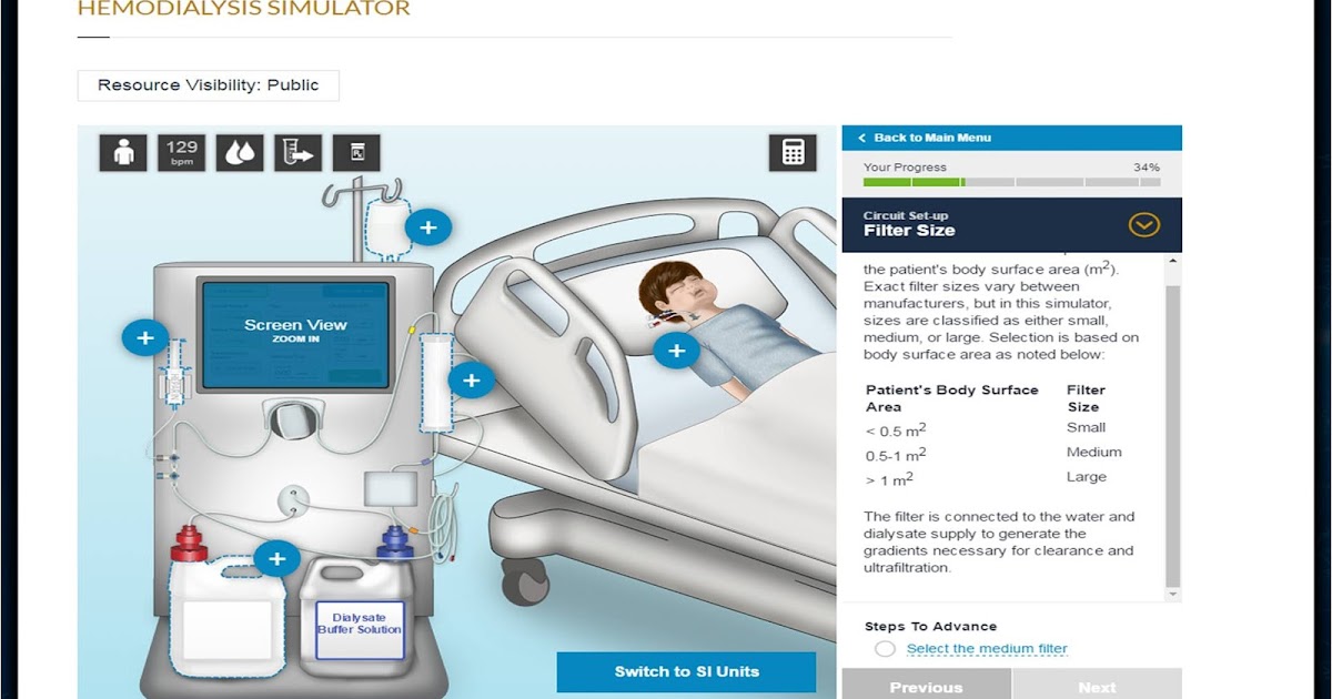 Renal Fellow Network Hemodialysis Simulator