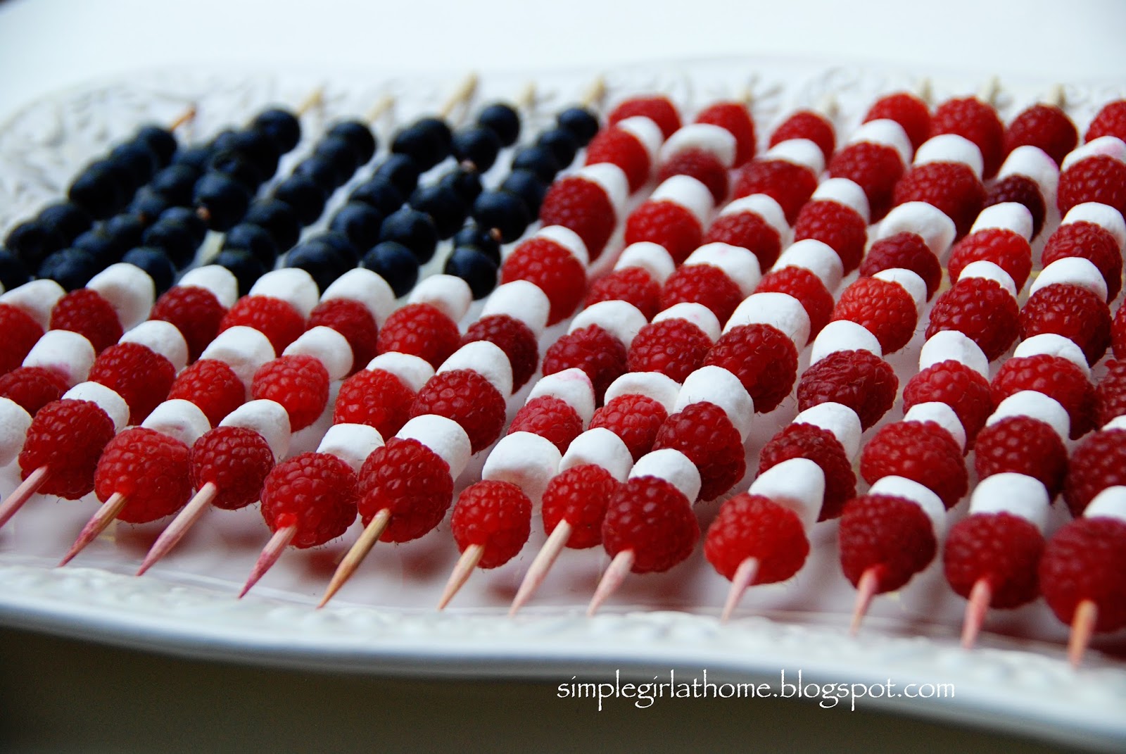 Star Spangled Fruit Kabobs