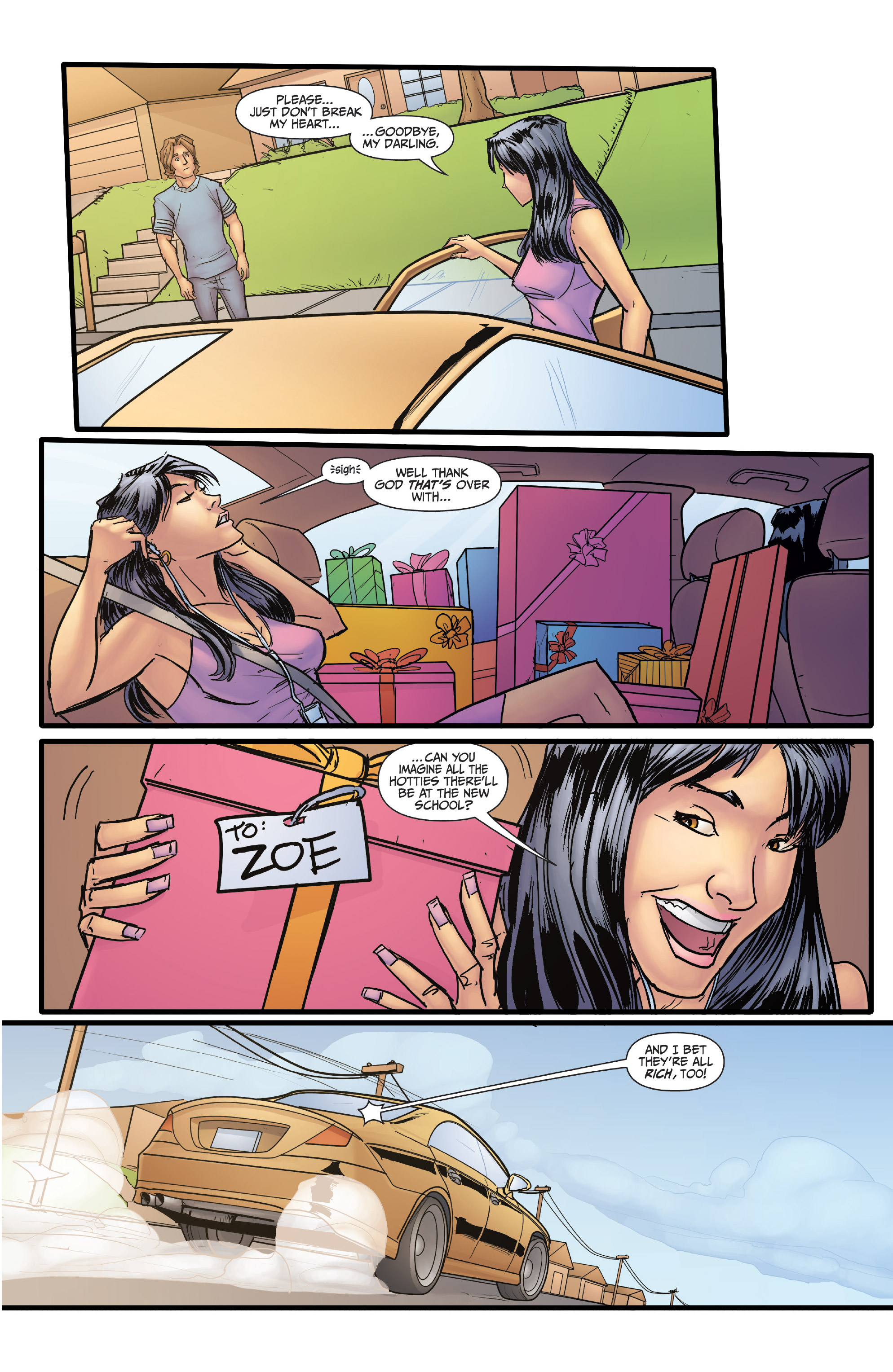 Read online Morning Glories comic -  Issue #1 - 20