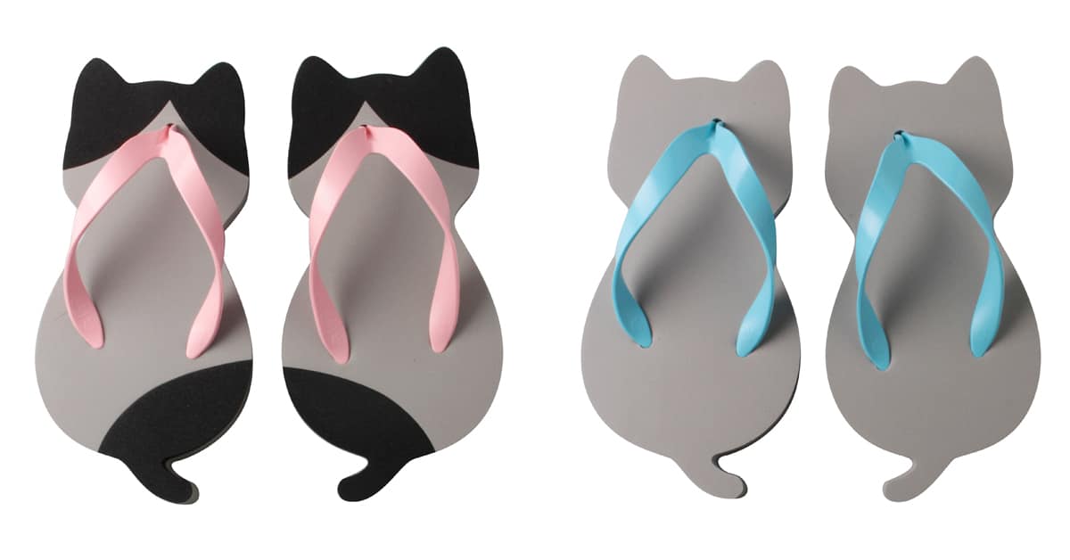 These Japanese Cat-Shaped Sandals Is What We Need This Summer